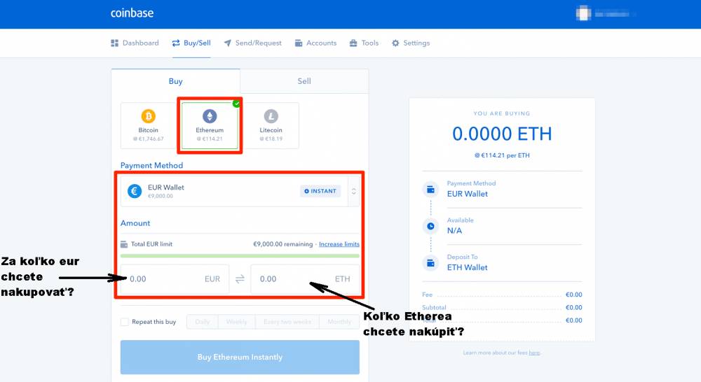 coinbase buying ETH