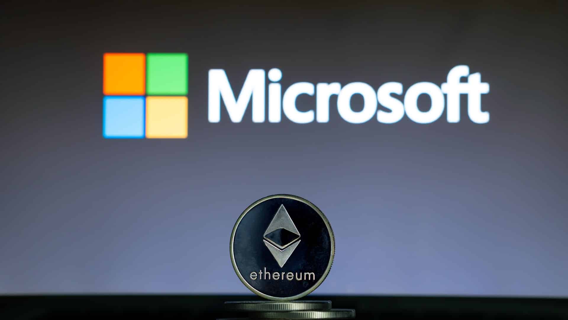 Microsoft verí v Ethereum
