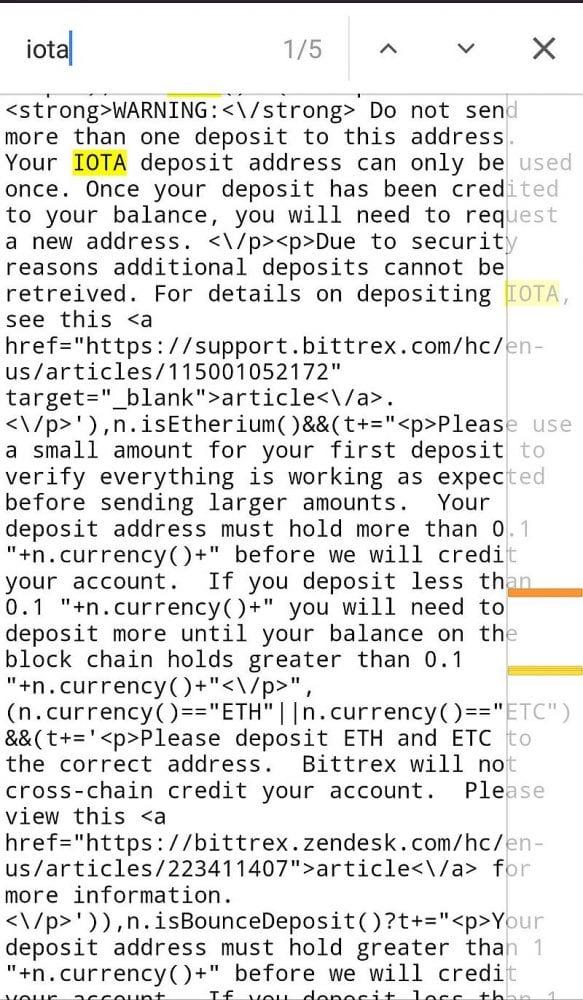 bittrex api iota