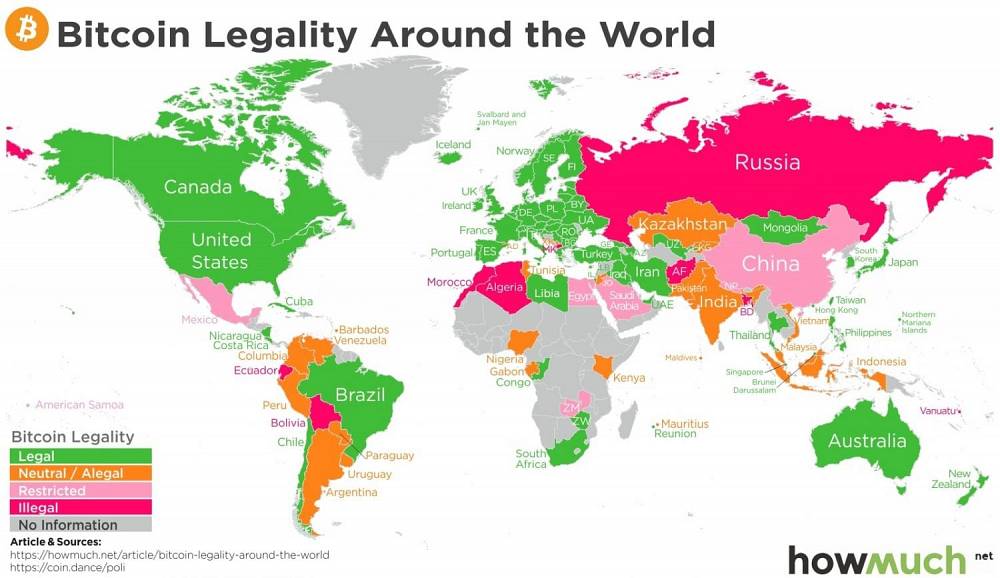 mapa kde je bitcoin legalni