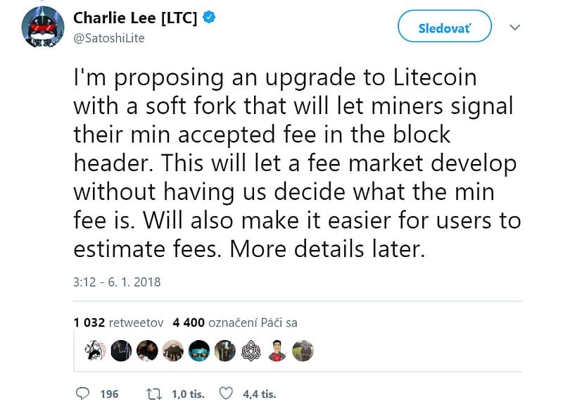 charlie lee twitter soft-fork