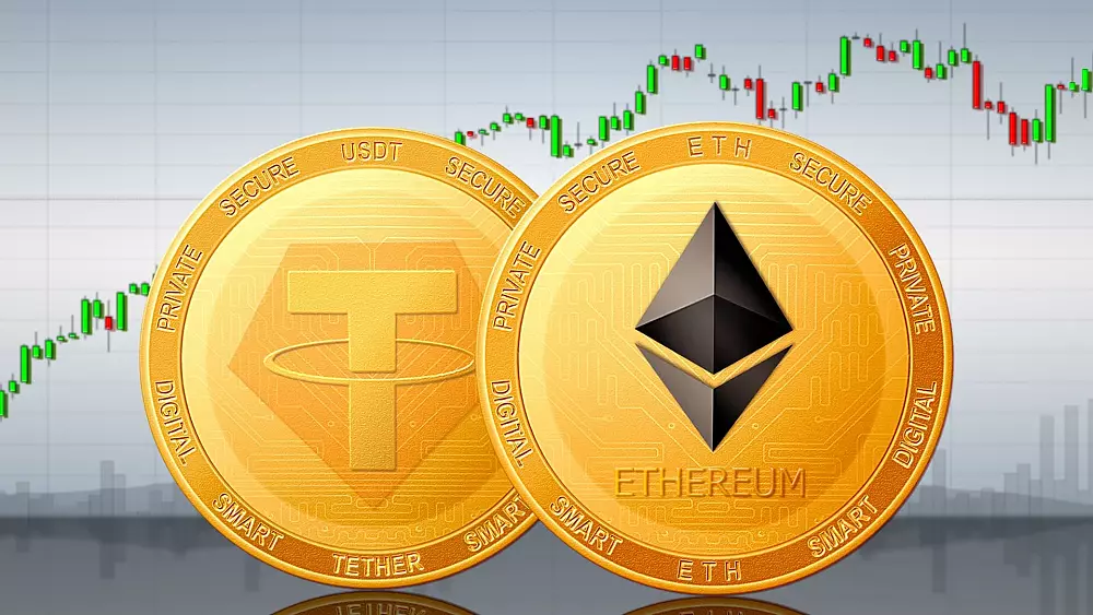 Na Ethereum blockchaine bolo vytvorených 146 miliónov nových Tether tokenov