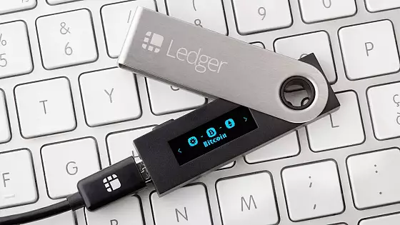 Ledger Blue Wallet.