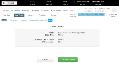 confirmation of order