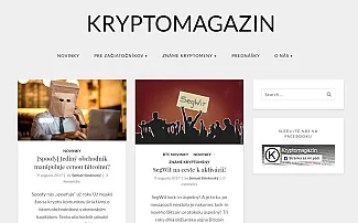 kryptomasgazin old homepage