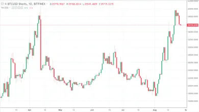 27.8.2018 BTC/USD shorts 1D - Bitfinex