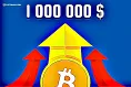 bitcoin milión dolárov