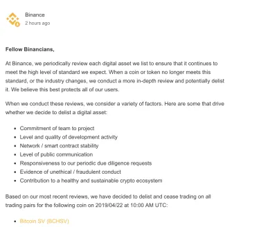 binance-delist-bitcoin-sv