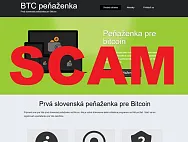 btcpenazenka.sk scam podvod