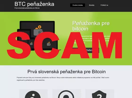 btcpenazenka.sk scam podvod