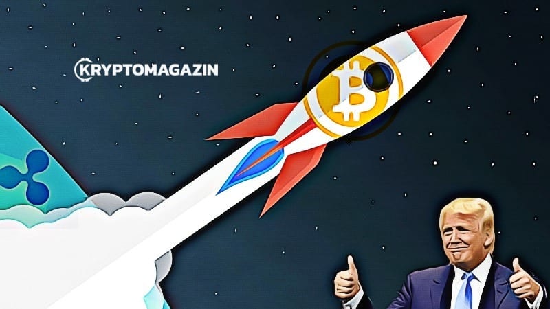 správy, trump btc, moon, raketa