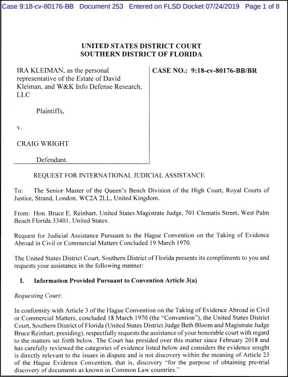 Craig Wright a sudný spor o 1 milión BTC - Karta sa obrátila?