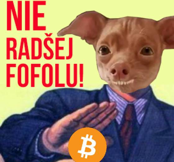 bitcoin nie nechcem odmietnuť