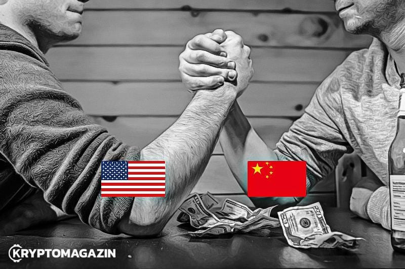 Čína, Amerika, Trade war, obchodná vojna, bitcoin, jüan