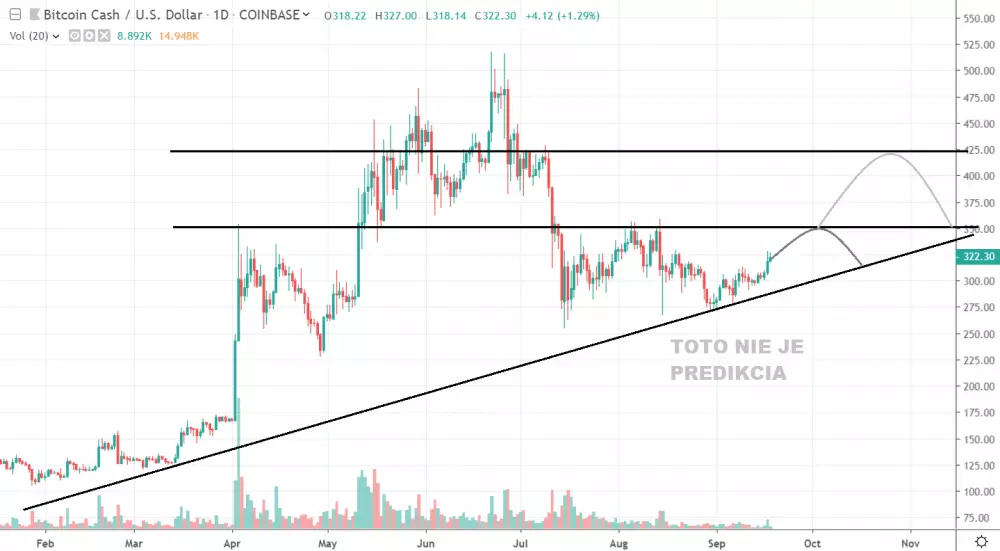 1D BCH/USD - Coinbase Pro