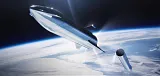 SpaceX Starship vo vesmíre