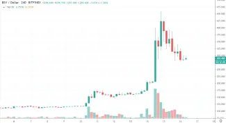 4h BSV/USD - Bitfinex