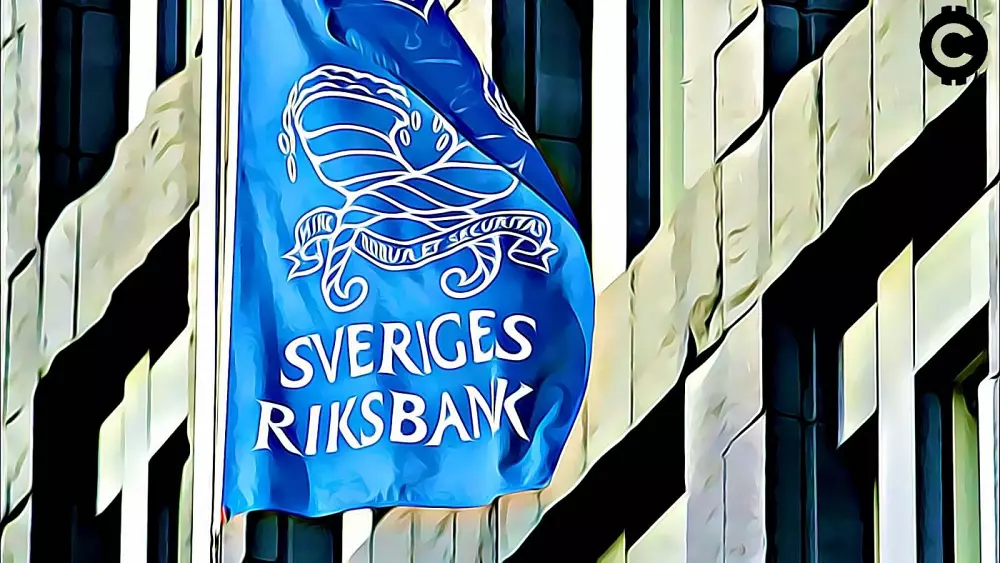 svedsko riksbank e krona kryptomena centralna banka