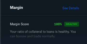 coinbase pro margin trading margin score 4