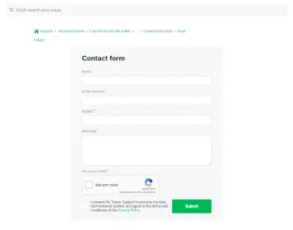 Trezor t reklamacia kontaktny formula