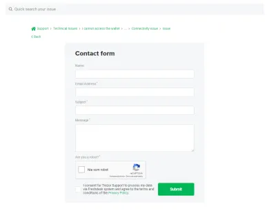 Trezor t reklamacia kontaktny formula