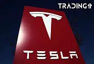 tesla logo akcie trading ekonomika obchodování