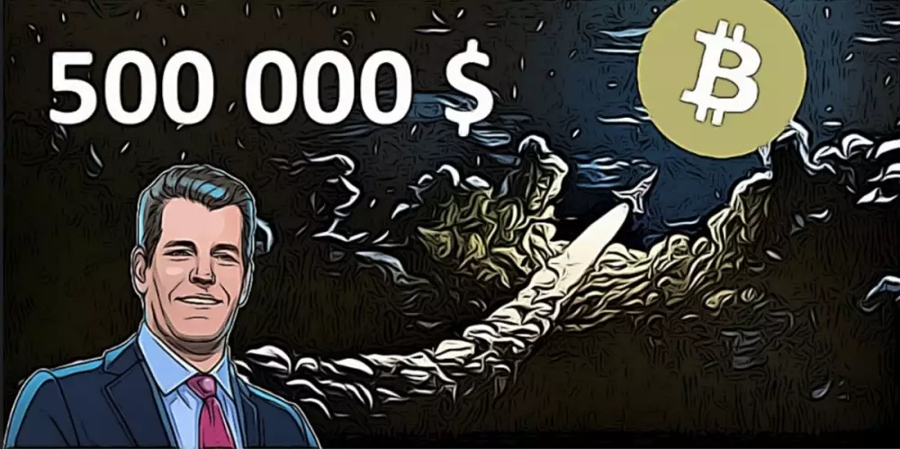 Tyler winklevoss bitcoin za 500 000 $