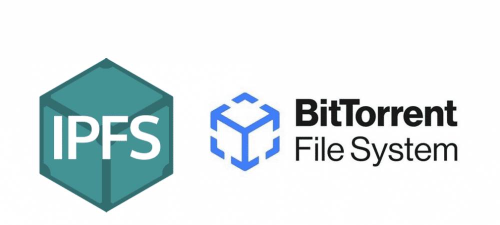 IPFS vs. BitTorrent logo