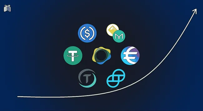 Trh so stablecoinami rastie o 100 milionov dolarov denne