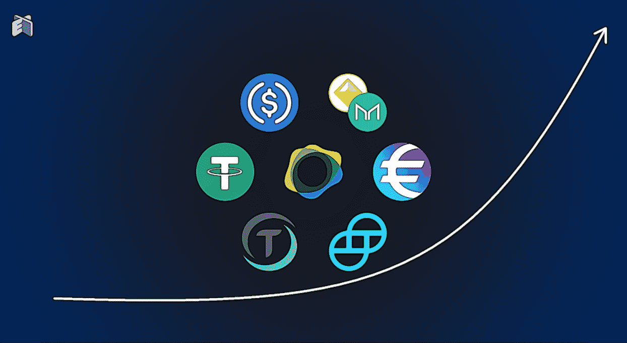 Trh so stablecoinami rastie o 100 milionov dolarov denne