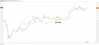 Zlato a Bitcoin