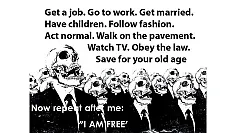 society brainwashing i am free