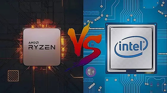 amd ryzen 500 vs. intel 10th gen procesory