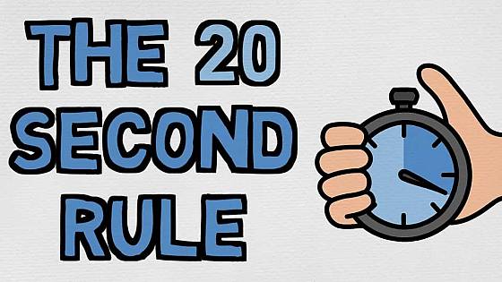 20 sekundove pravidlo zbavte sa lenivosti a prokrastinacie