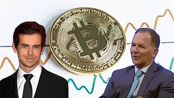 Bitcoin, dorsey a tudor kryptocelebrity