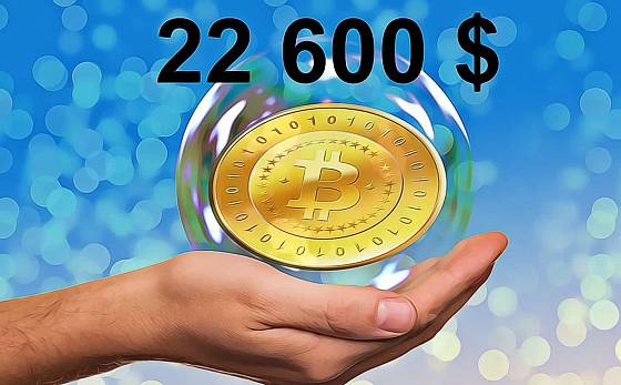 Bitcoin na ath 22 600