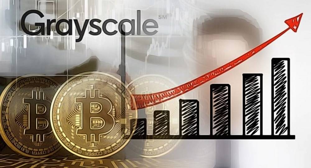 Grayscale reklama na Bitcoin v TV