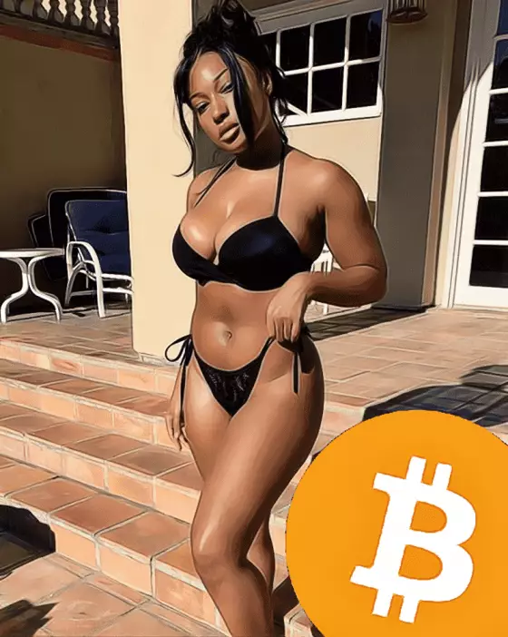 Megan Thee Stallion bitcoin giveaway