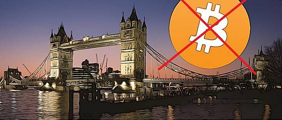 Zakaz Bitcoinu vo Velkej Britanii