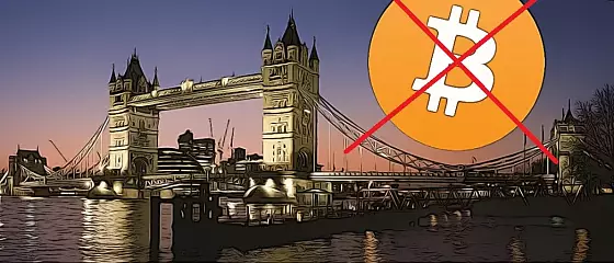 Zakaz Bitcoinu vo Velkej Britanii