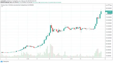 4h BNB/USD - Binance