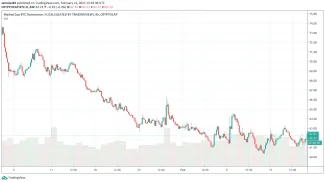 Index dominancie Bitcoinu v roku 2021
