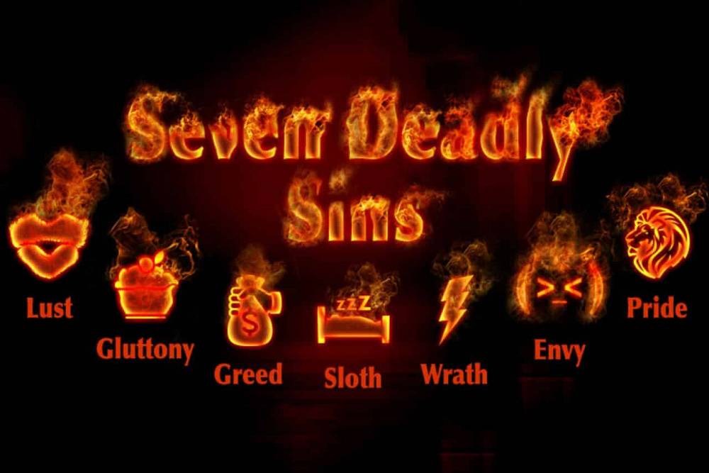 7 smrteľných hriechov