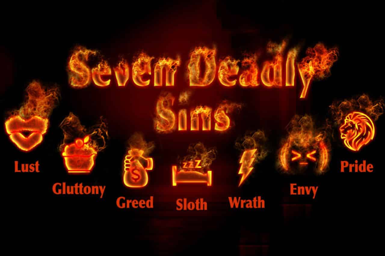 7 smrteľných hriechov