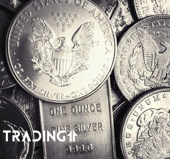 striebro analýza silver komodity mince
