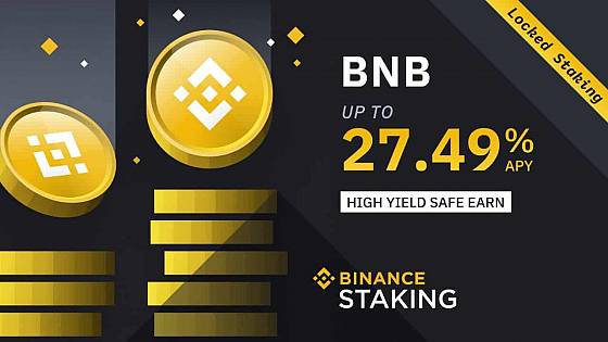 Binance Coin BNB staking úroky