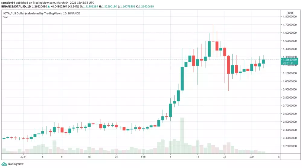 IOTA v roku 2021