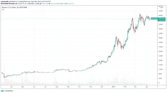 Bitocin klasický graf