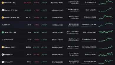 TOP 9 najhodnotnejších kryptomien