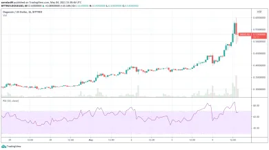 1h DOGE/USD – Bittrex